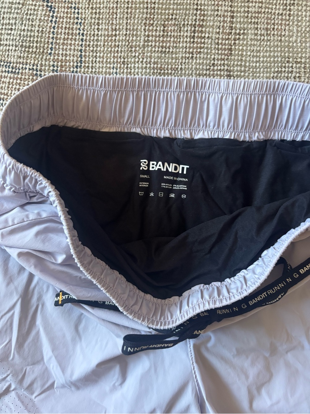 Bandit Vento 4" Women's Training Short - Light Thistle Size S - Picture 4 of 6